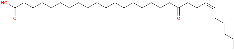 22 octacosenoic acid, 19 oxo , (z)  (8ci)